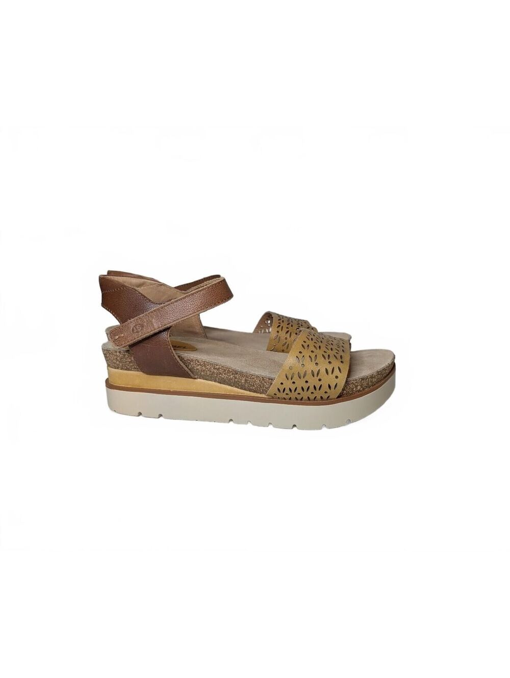 Josef Seibel Clea 09 Women's Leather Platform Sandals Size 39